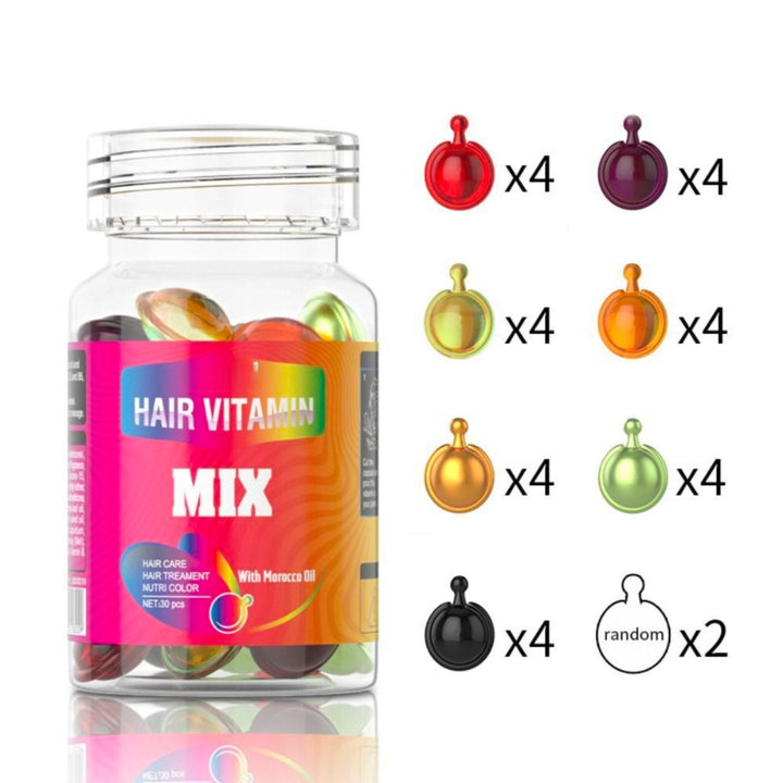 Mix Capsule Hair Oil (One Pack)