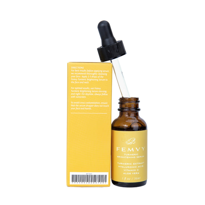 Femvy Turmeric Brightening Serum 30ml with box