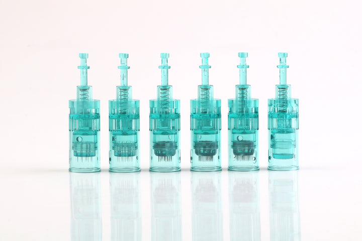 Image of group of 42 Pin Replacement Cartridges for A6S Ultima Microneedling Pen